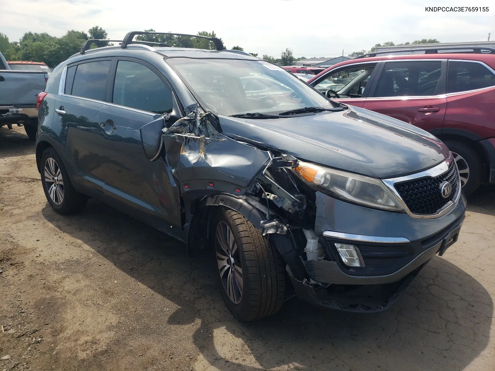 KNDPCCAC3E7659155 2014 Kia Sportage Ex