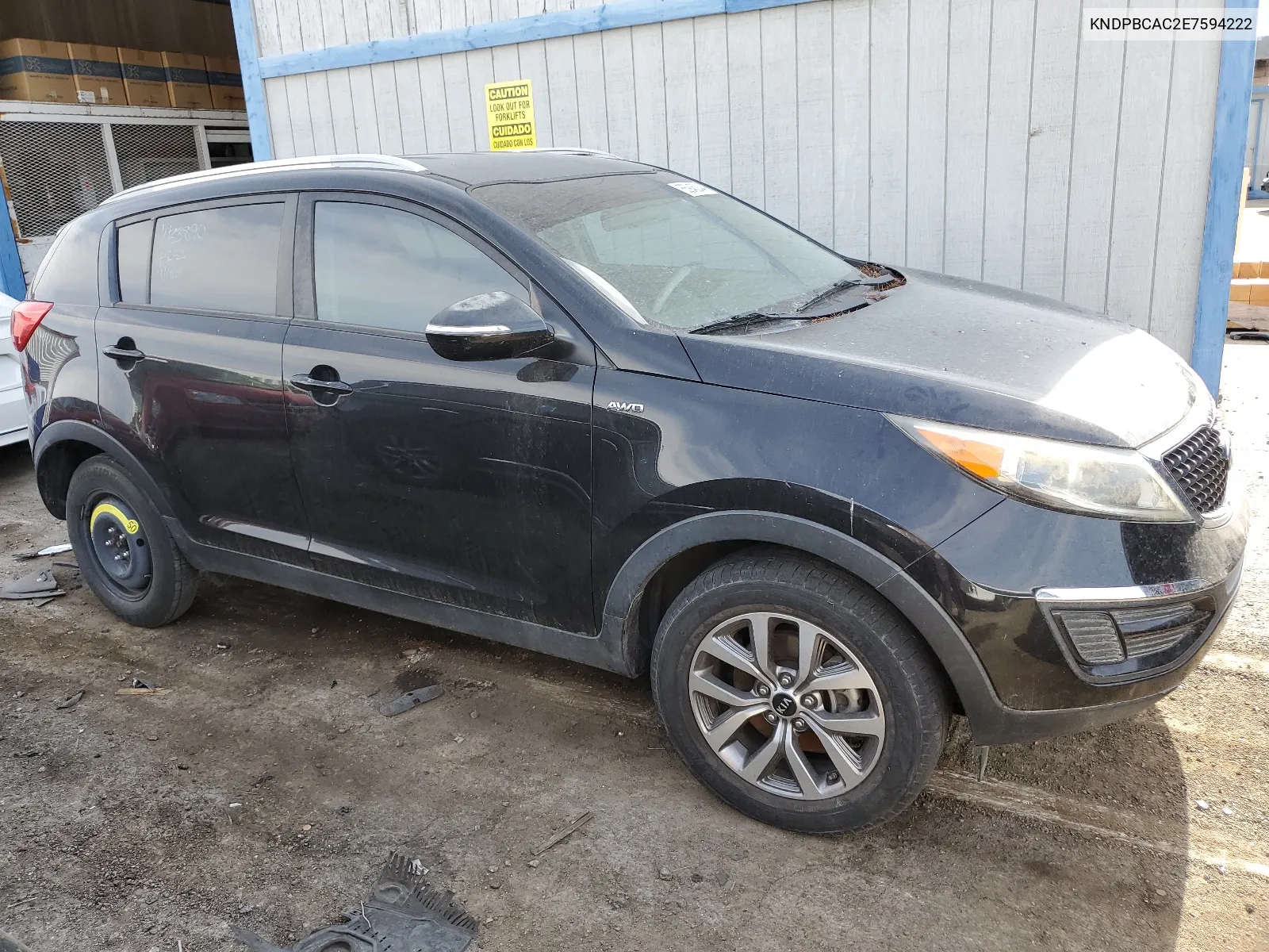 KNDPBCAC2E7594222 2014 Kia Sportage Lx