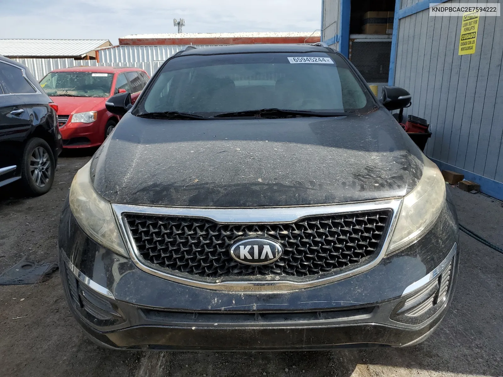 KNDPBCAC2E7594222 2014 Kia Sportage Lx