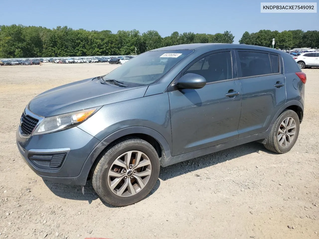 KNDPB3ACXE7549092 2014 Kia Sportage Base