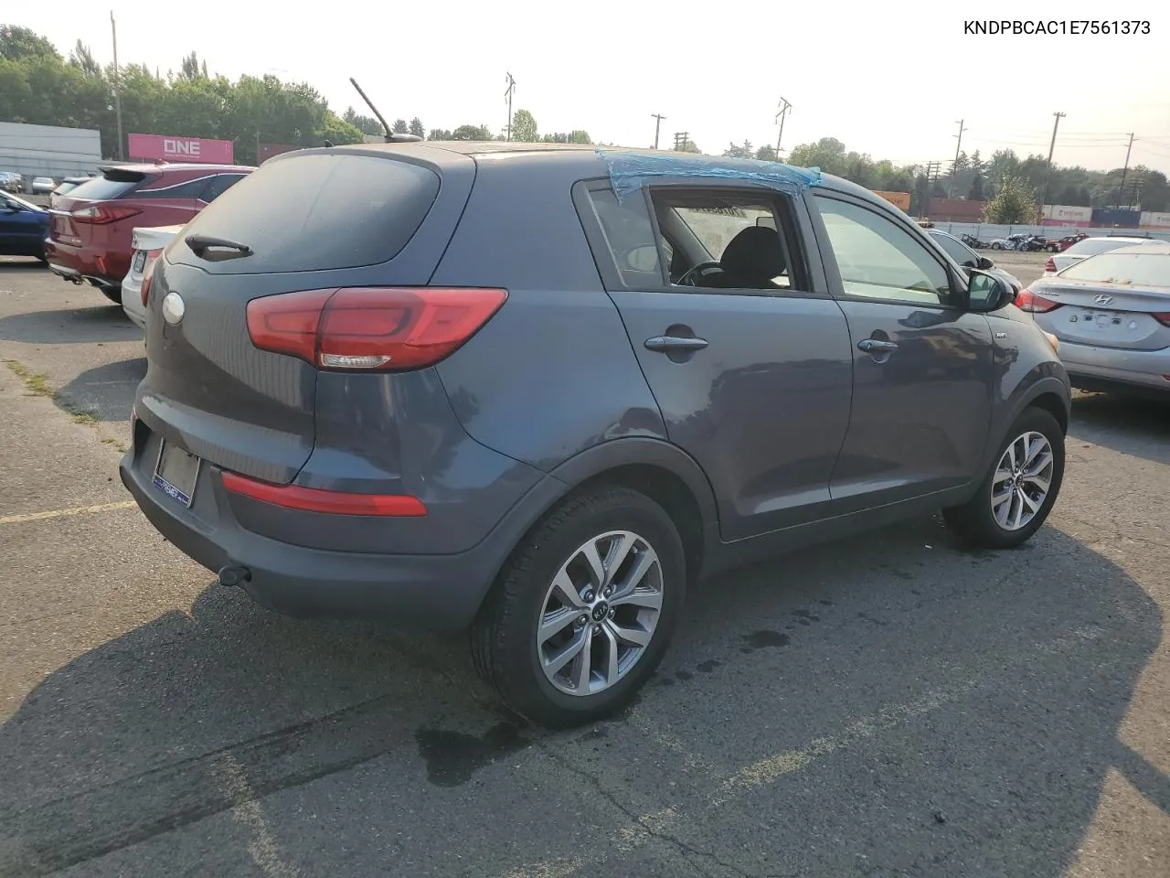 KNDPBCAC1E7561373 2014 Kia Sportage Lx