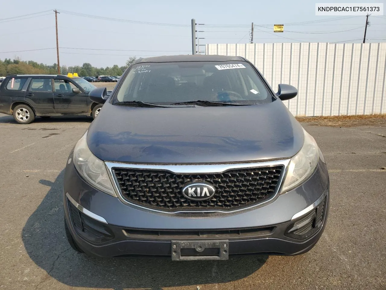 2014 Kia Sportage Lx VIN: KNDPBCAC1E7561373 Lot: 70765474