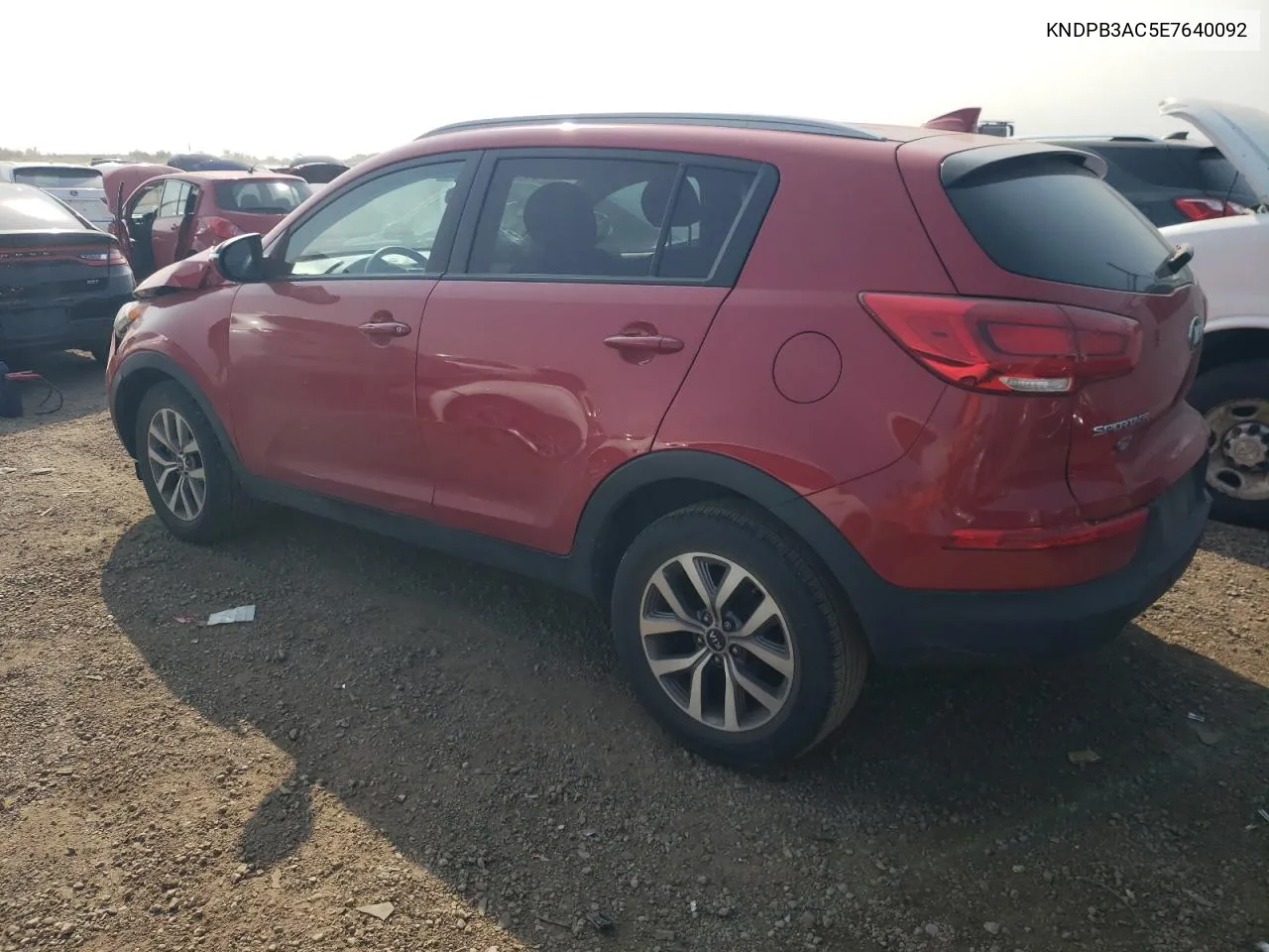 2014 Kia Sportage Base VIN: KNDPB3AC5E7640092 Lot: 70992634