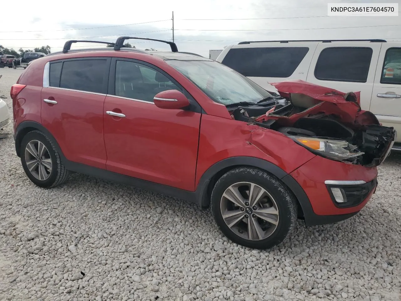 2014 Kia Sportage Sx VIN: KNDPC3A61E7604570 Lot: 71251474