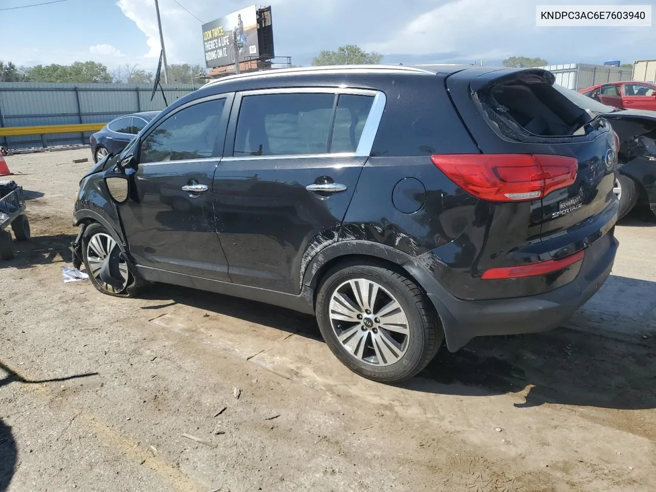 KNDPC3AC6E7603940 2014 Kia Sportage Ex