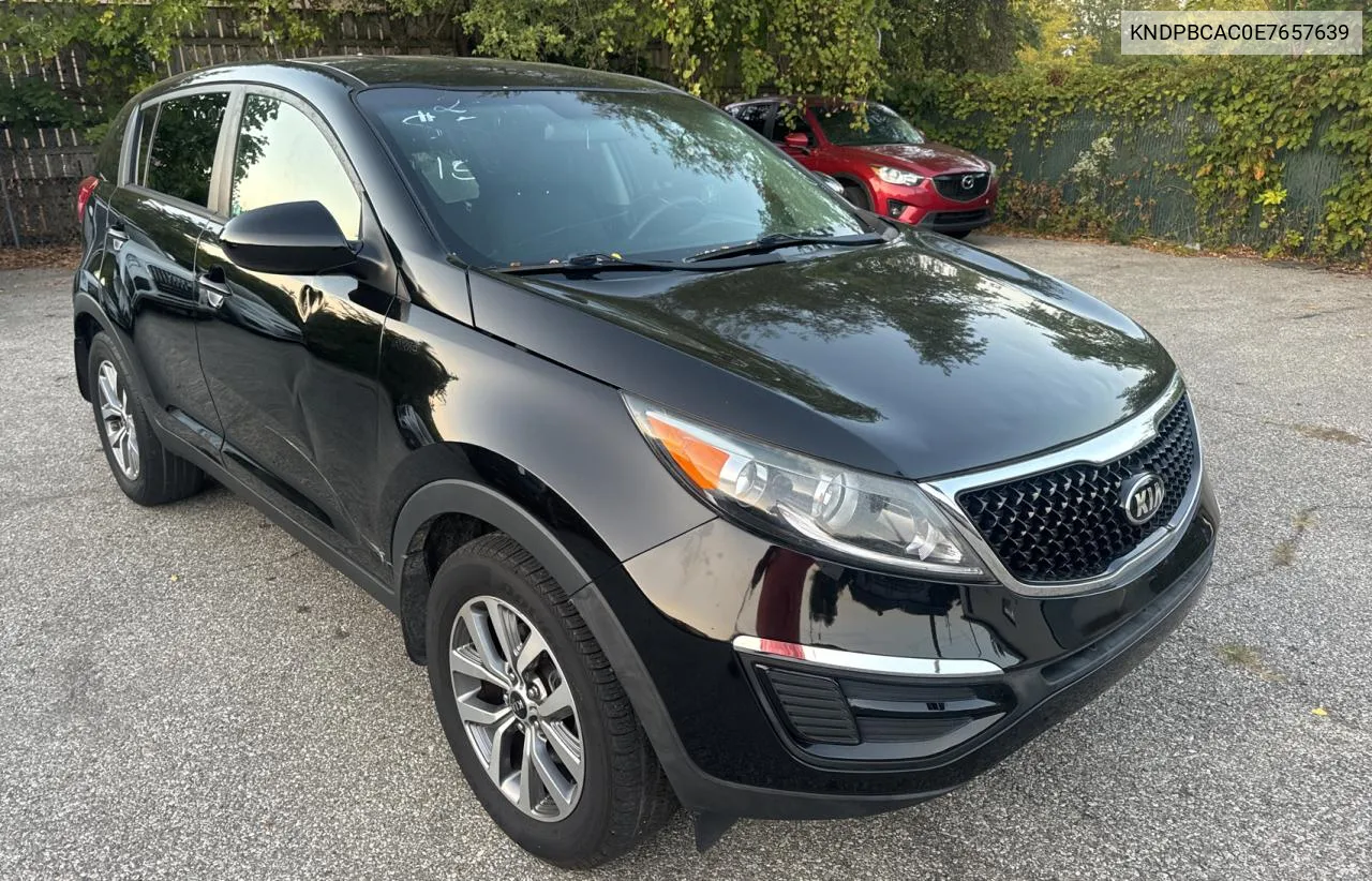 KNDPBCAC0E7657639 2014 Kia Sportage Lx