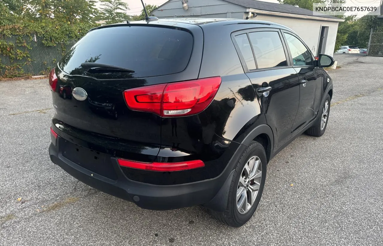 KNDPBCAC0E7657639 2014 Kia Sportage Lx