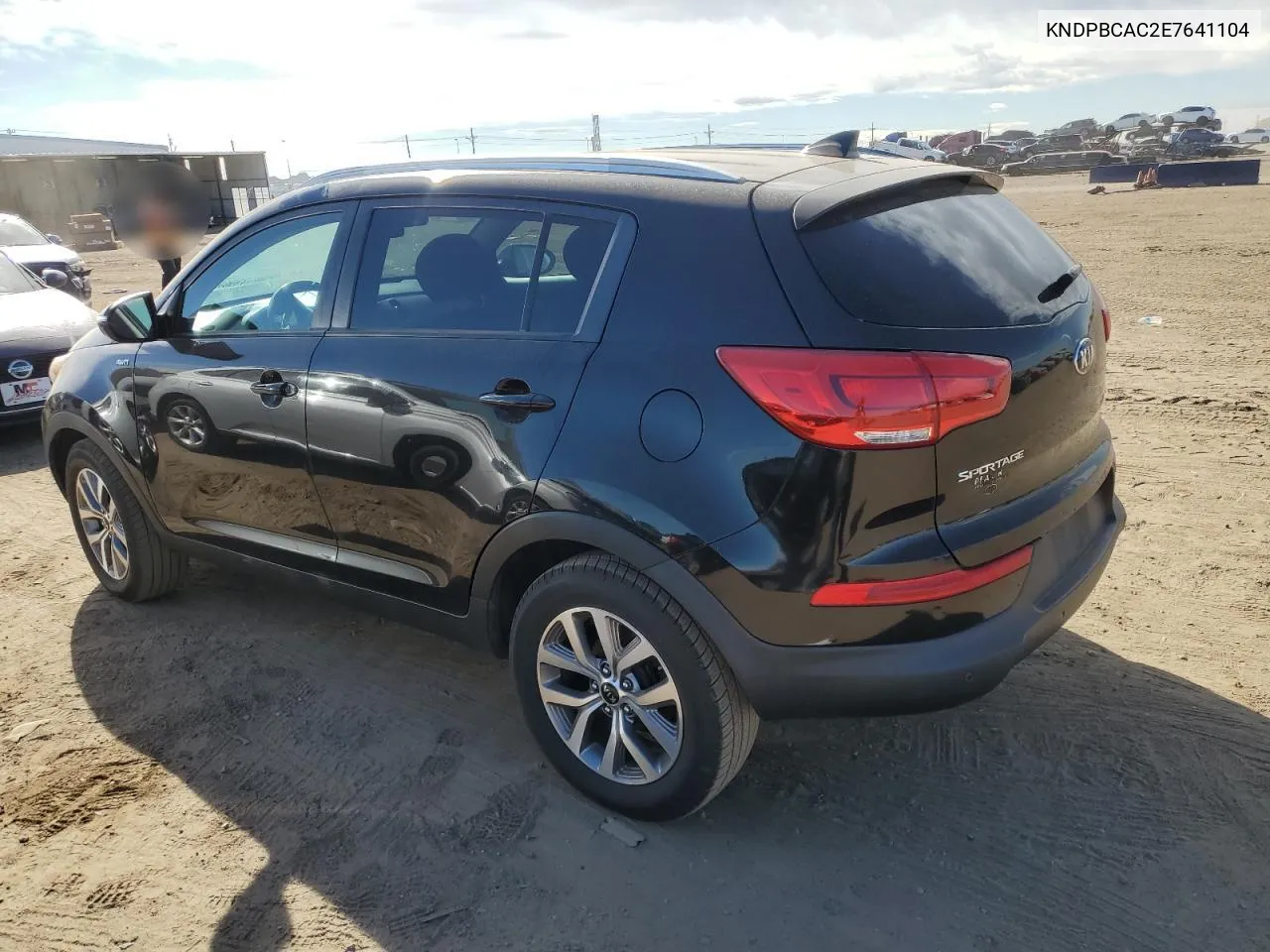 2014 Kia Sportage Lx VIN: KNDPBCAC2E7641104 Lot: 71987144