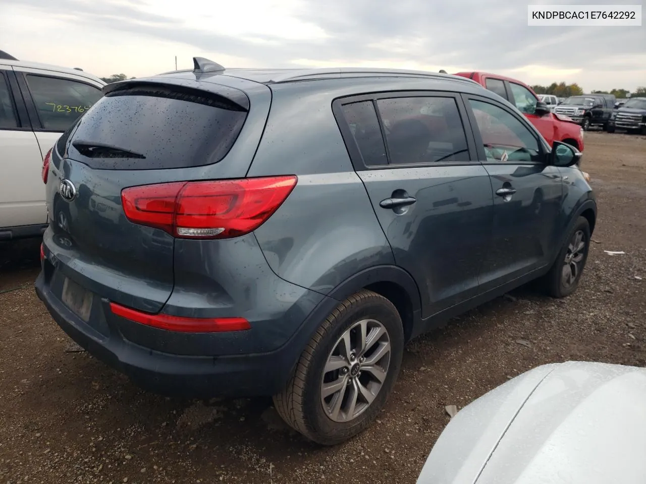 KNDPBCAC1E7642292 2014 Kia Sportage Lx