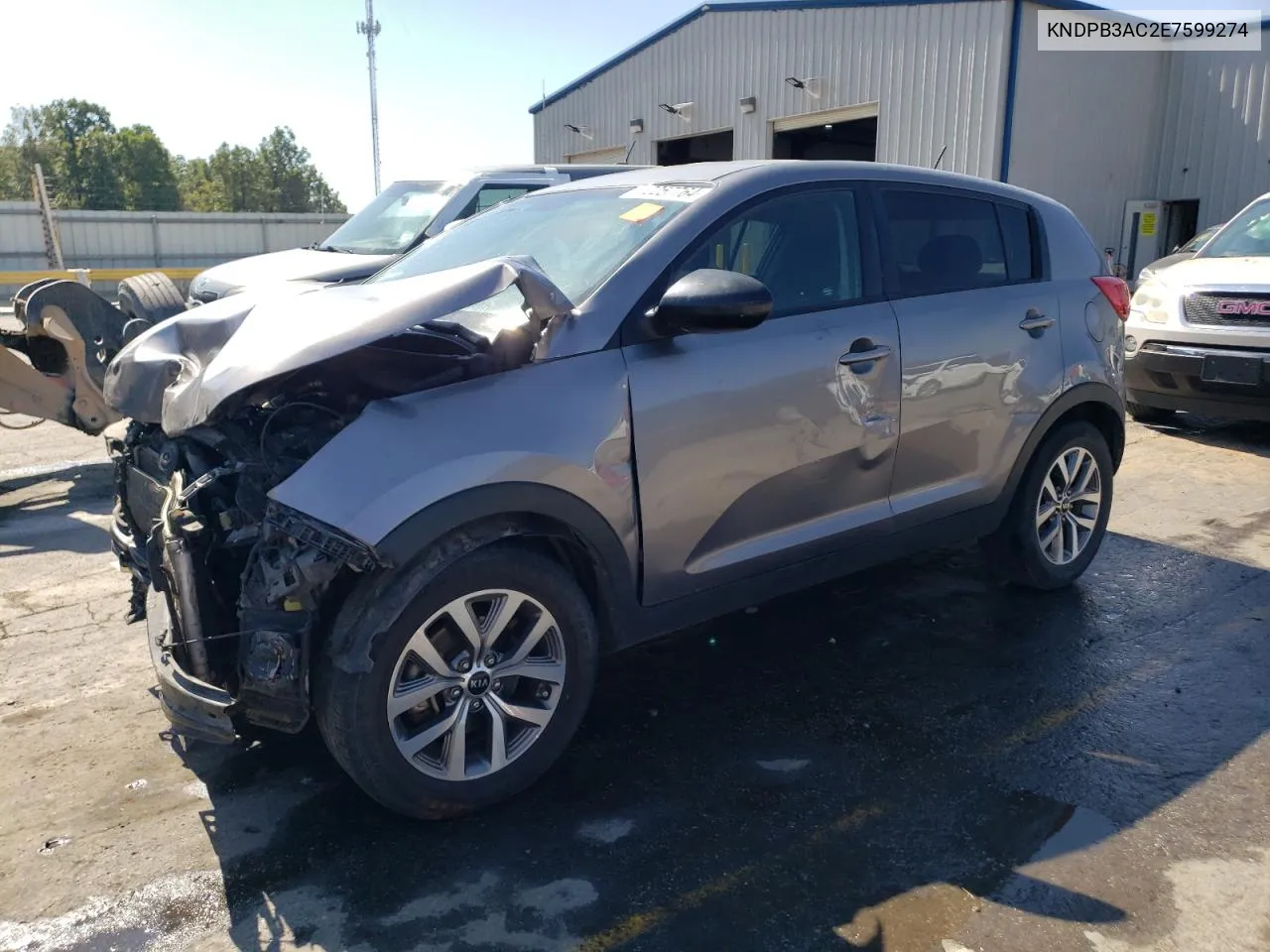 2014 Kia Sportage Base VIN: KNDPB3AC2E7599274 Lot: 72257764