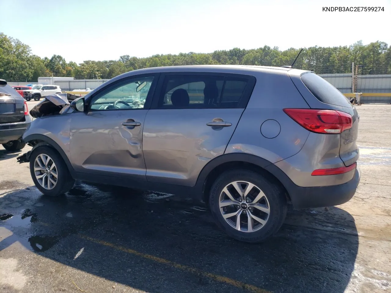 2014 Kia Sportage Base VIN: KNDPB3AC2E7599274 Lot: 72257764