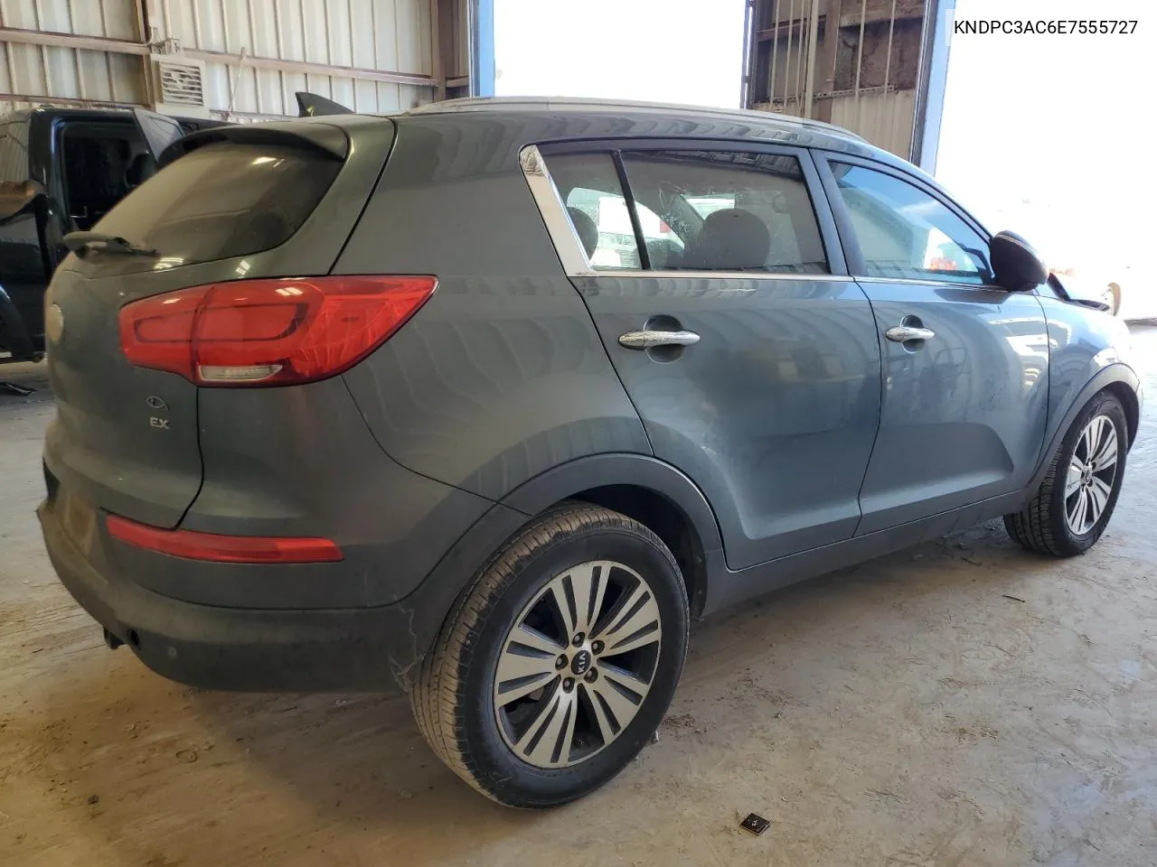 2014 Kia Sportage Ex VIN: KNDPC3AC6E7555727 Lot: 72432184