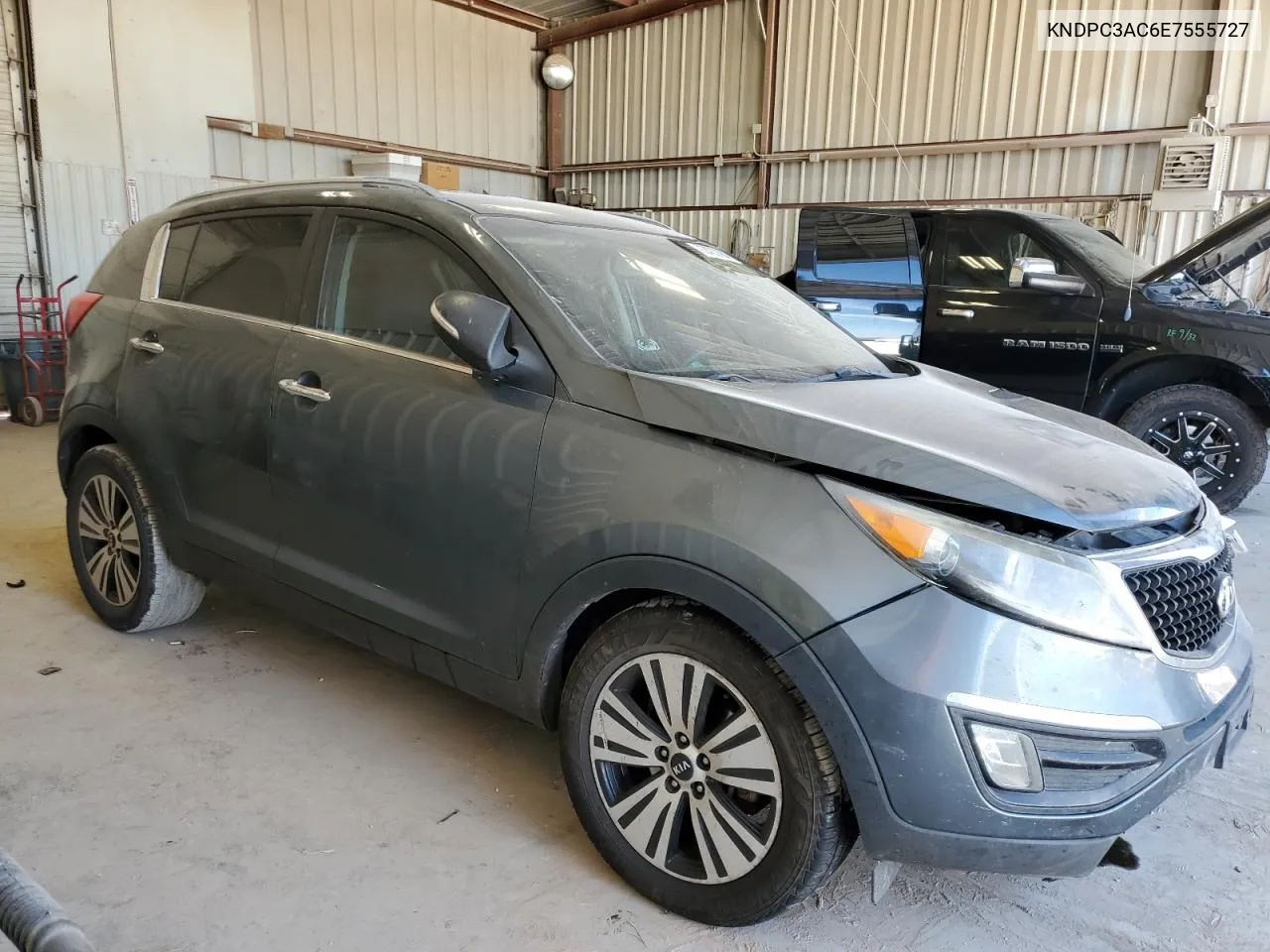 2014 Kia Sportage Ex VIN: KNDPC3AC6E7555727 Lot: 72432184