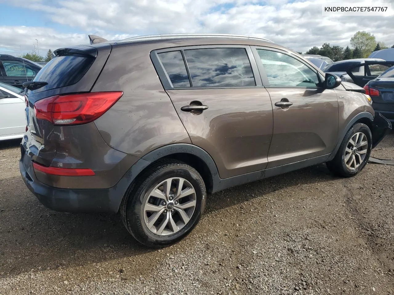 KNDPBCAC7E7547767 2014 Kia Sportage Lx