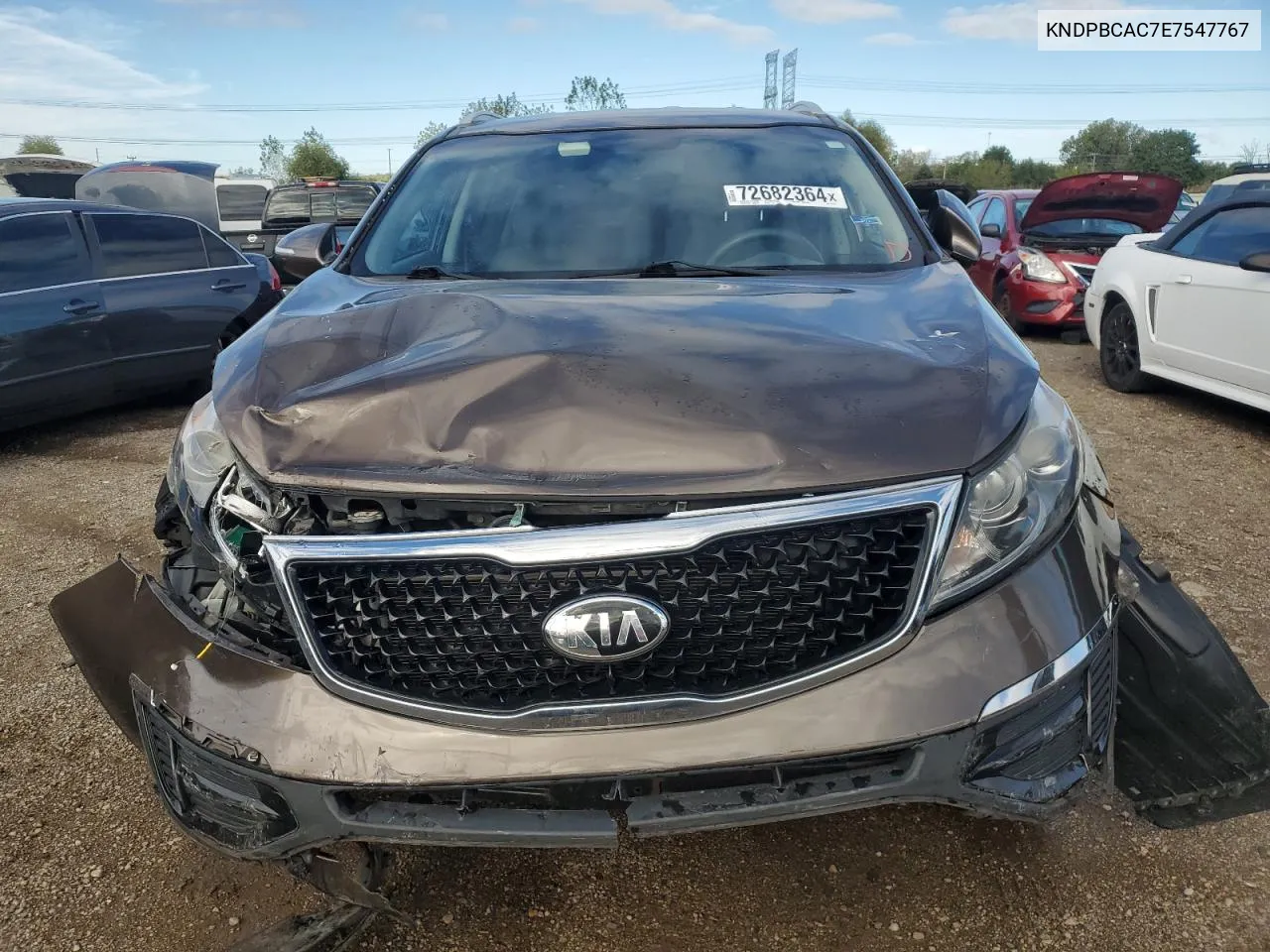 KNDPBCAC7E7547767 2014 Kia Sportage Lx