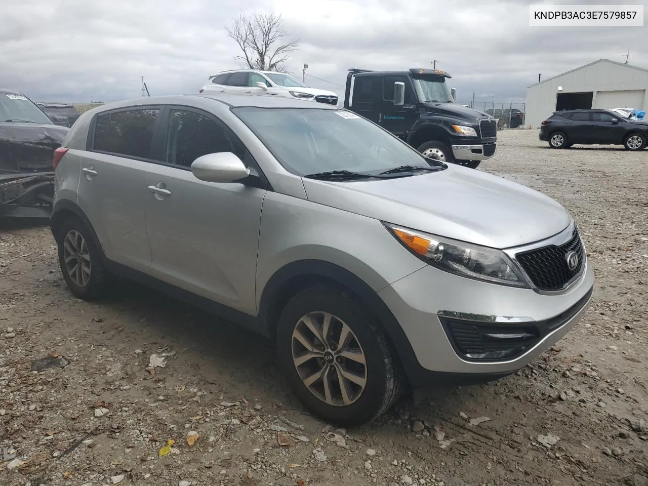 2014 Kia Sportage Base VIN: KNDPB3AC3E7579857 Lot: 72819034