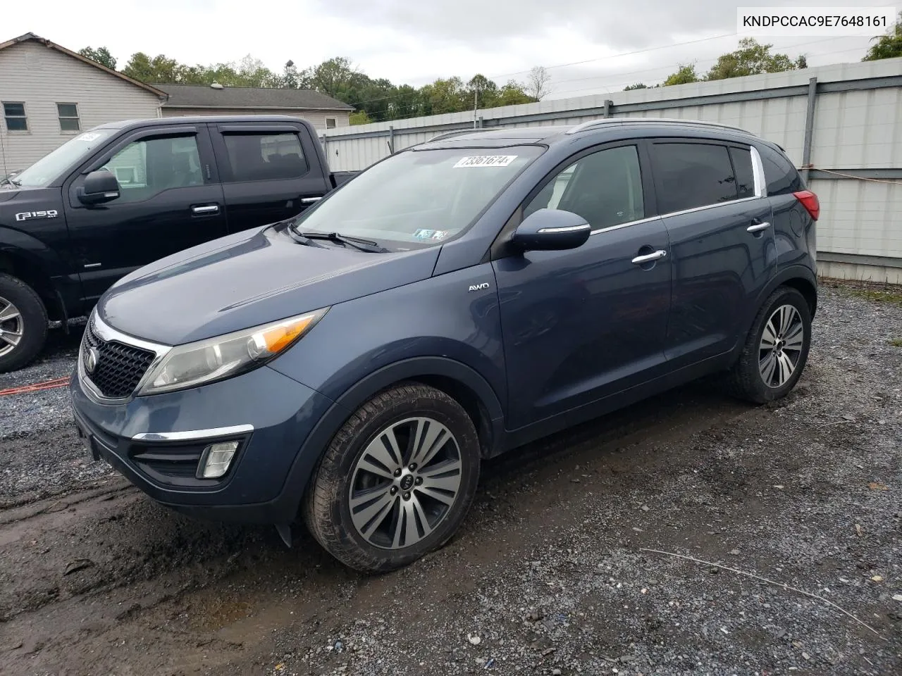 2014 Kia Sportage Ex VIN: KNDPCCAC9E7648161 Lot: 73361674