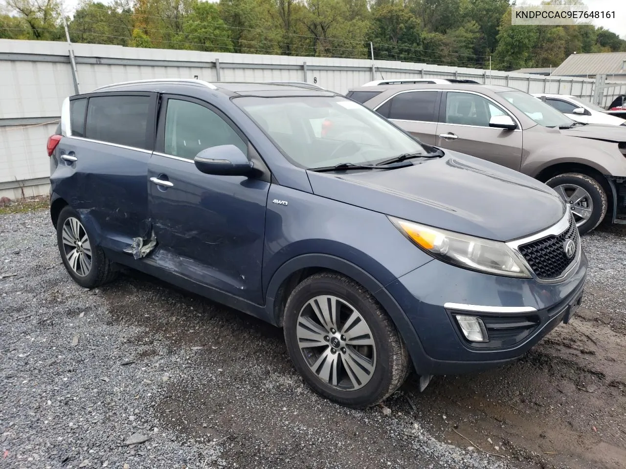 2014 Kia Sportage Ex VIN: KNDPCCAC9E7648161 Lot: 73361674