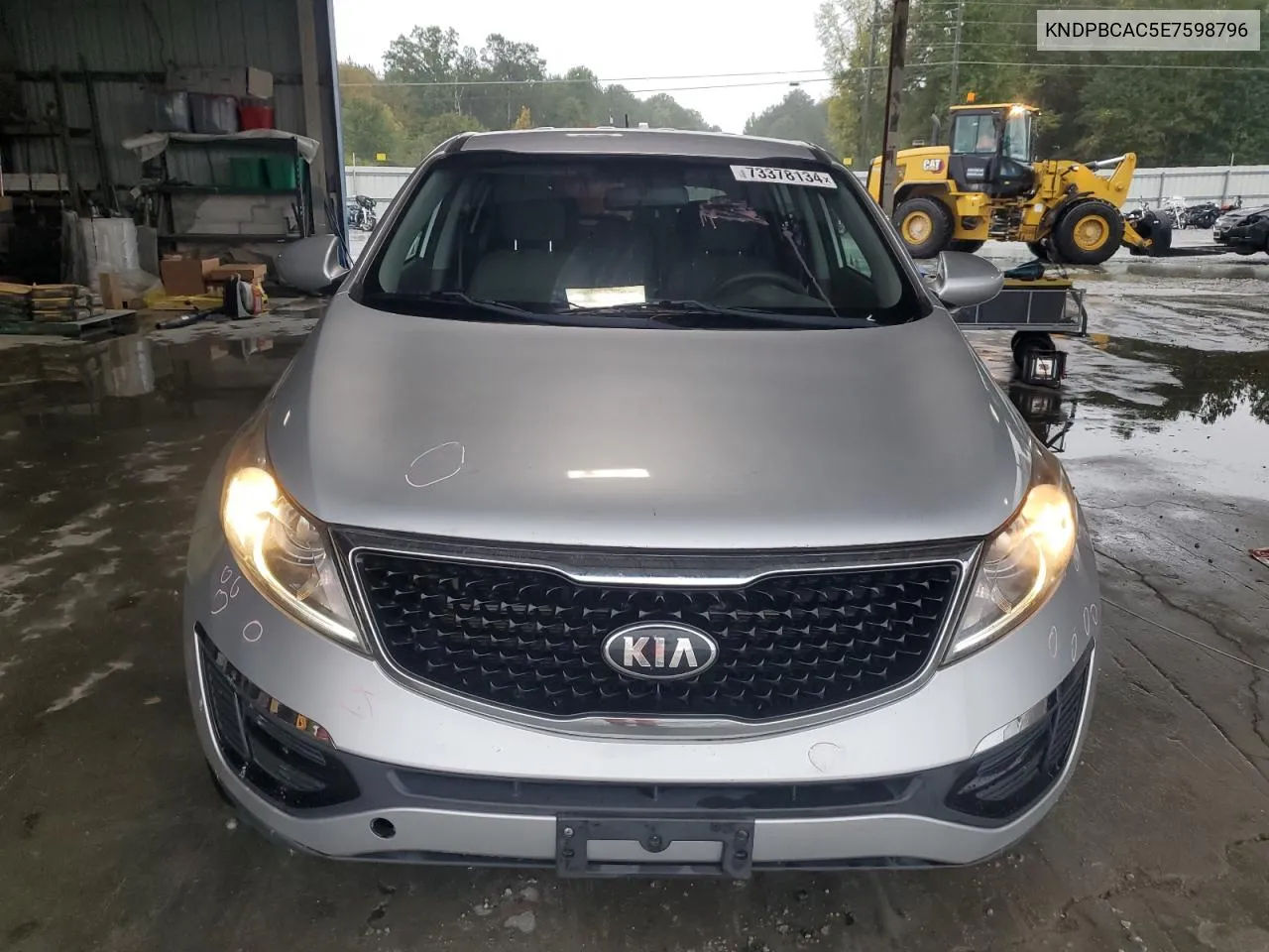 2014 Kia Sportage Lx VIN: KNDPBCAC5E7598796 Lot: 73378134