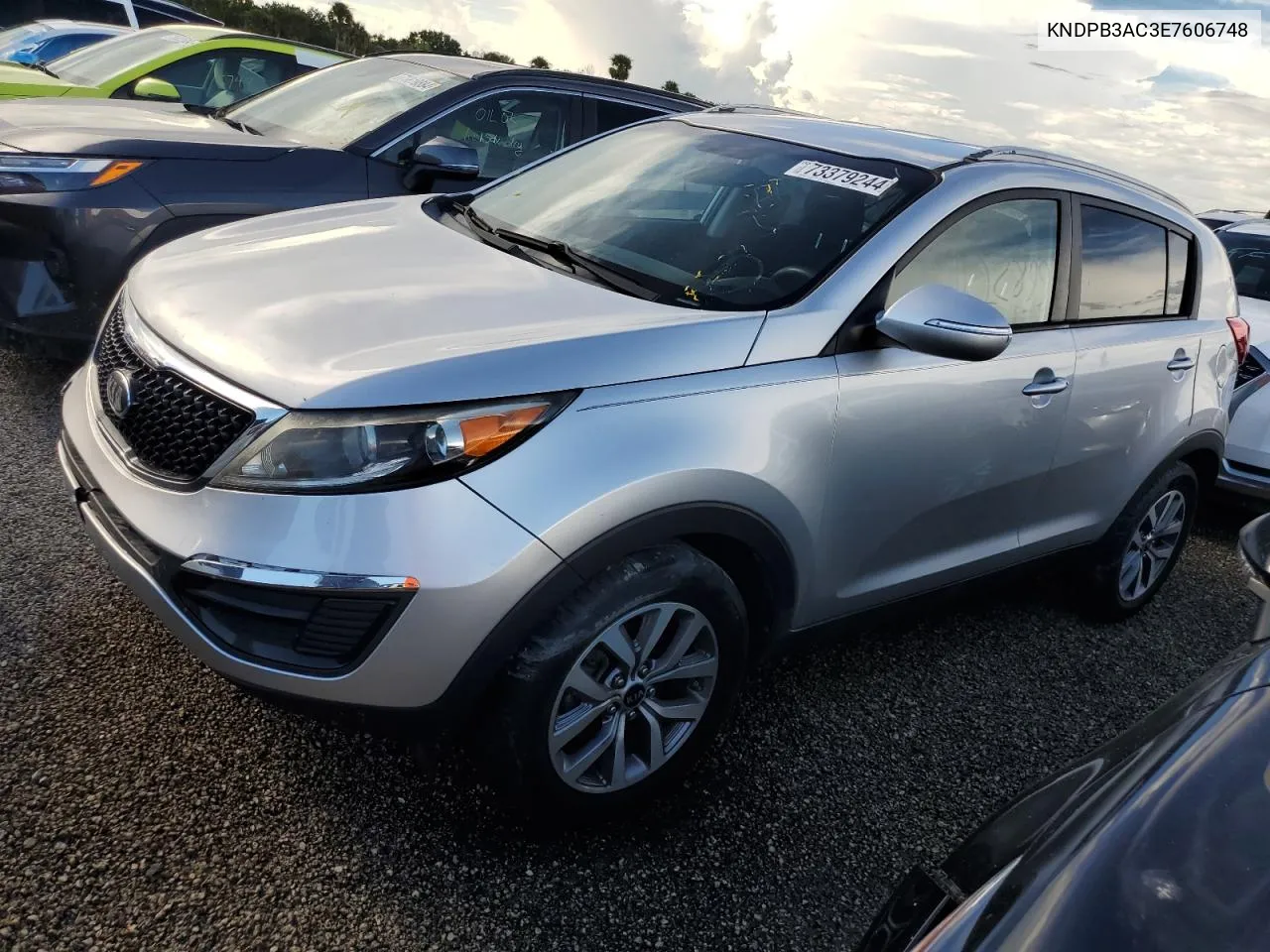 2014 Kia Sportage Base VIN: KNDPB3AC3E7606748 Lot: 73379244