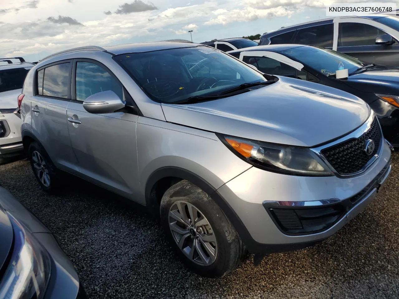 2014 Kia Sportage Base VIN: KNDPB3AC3E7606748 Lot: 73379244