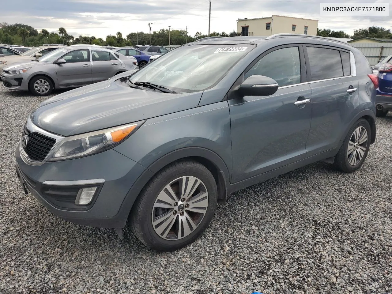 2014 Kia Sportage Ex VIN: KNDPC3AC4E7571800 Lot: 74382224