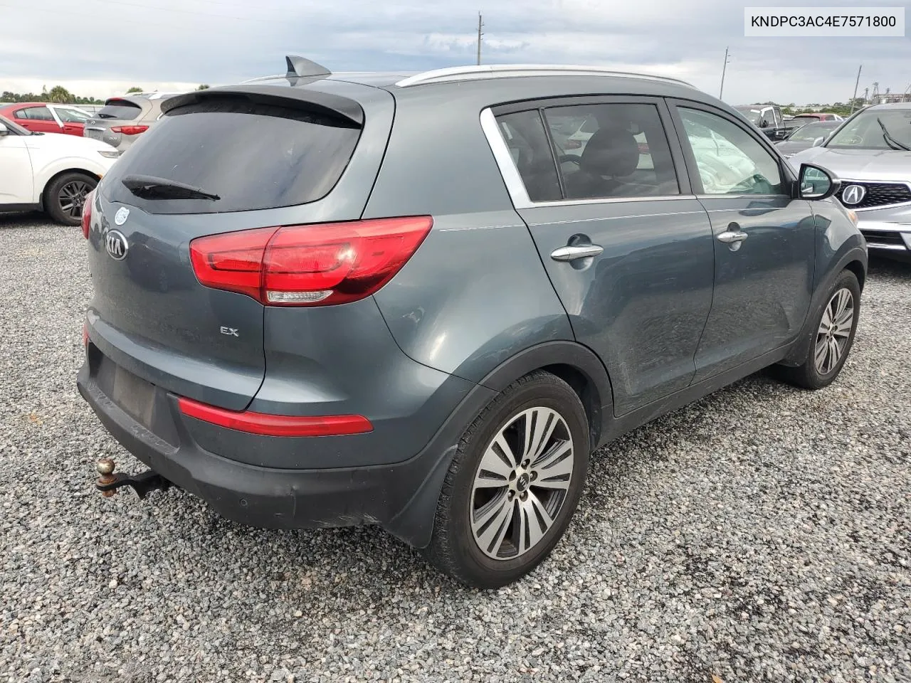 KNDPC3AC4E7571800 2014 Kia Sportage Ex