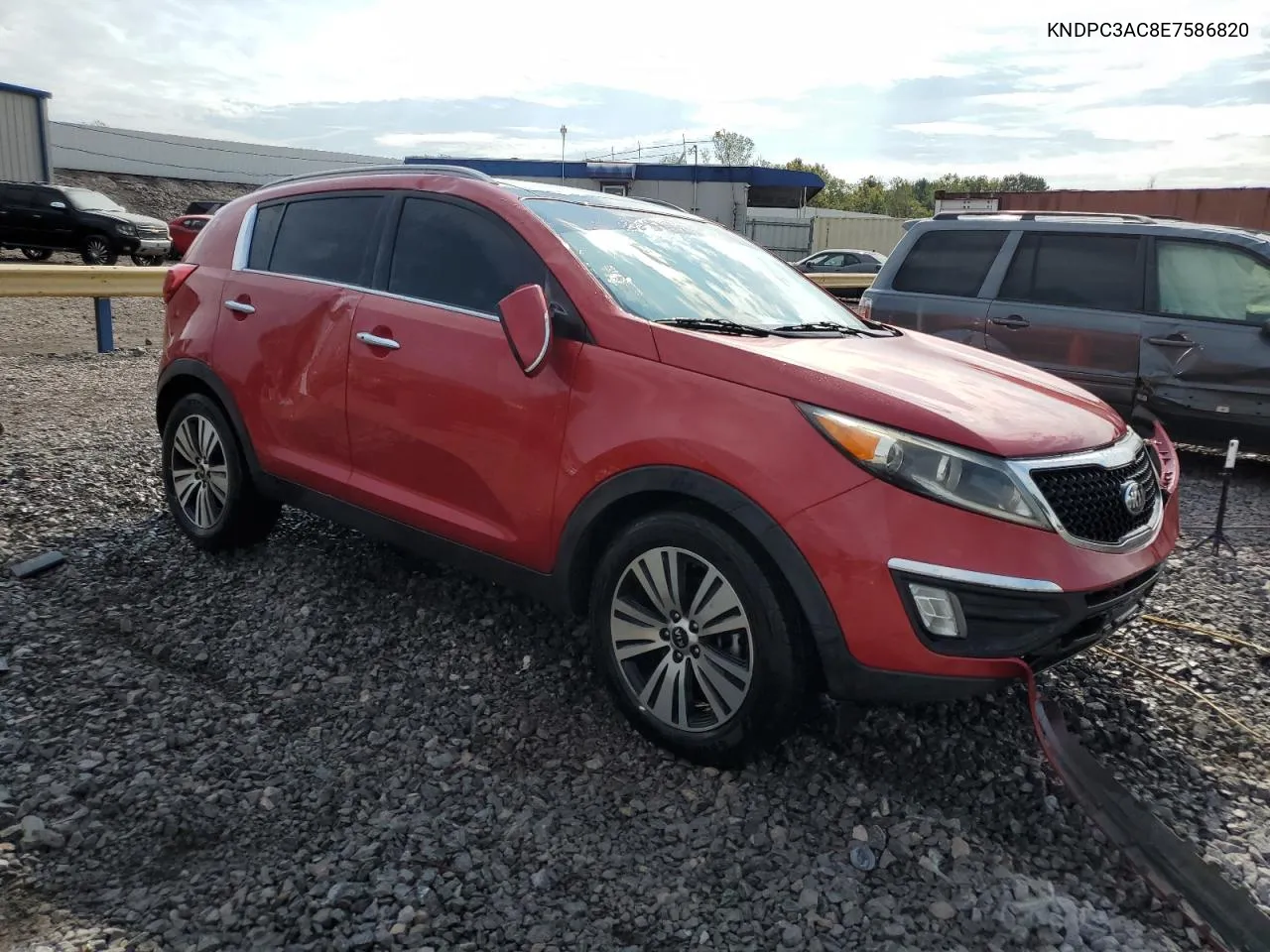 2014 Kia Sportage Ex VIN: KNDPC3AC8E7586820 Lot: 74561494