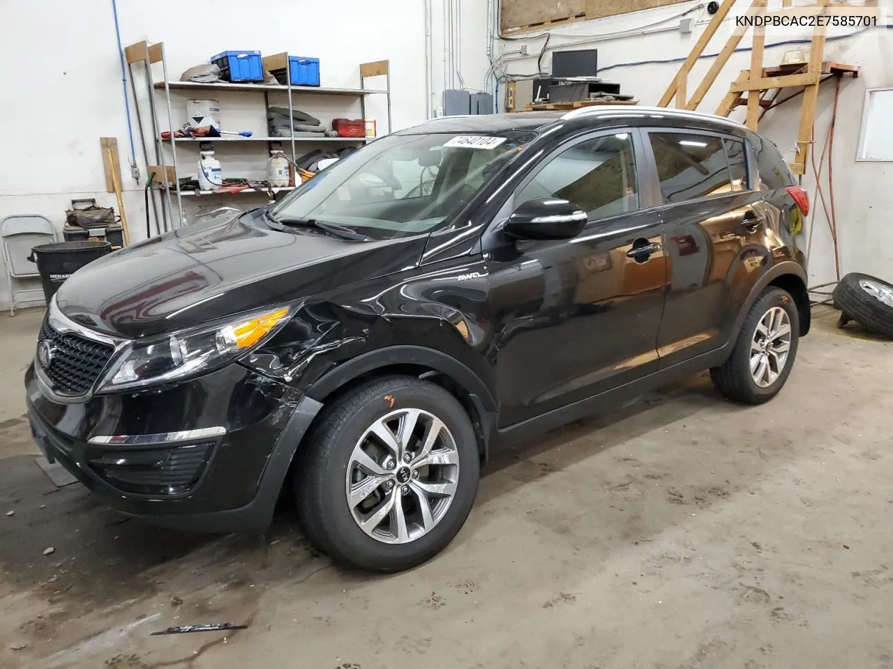 2014 Kia Sportage Lx VIN: KNDPBCAC2E7585701 Lot: 74640104