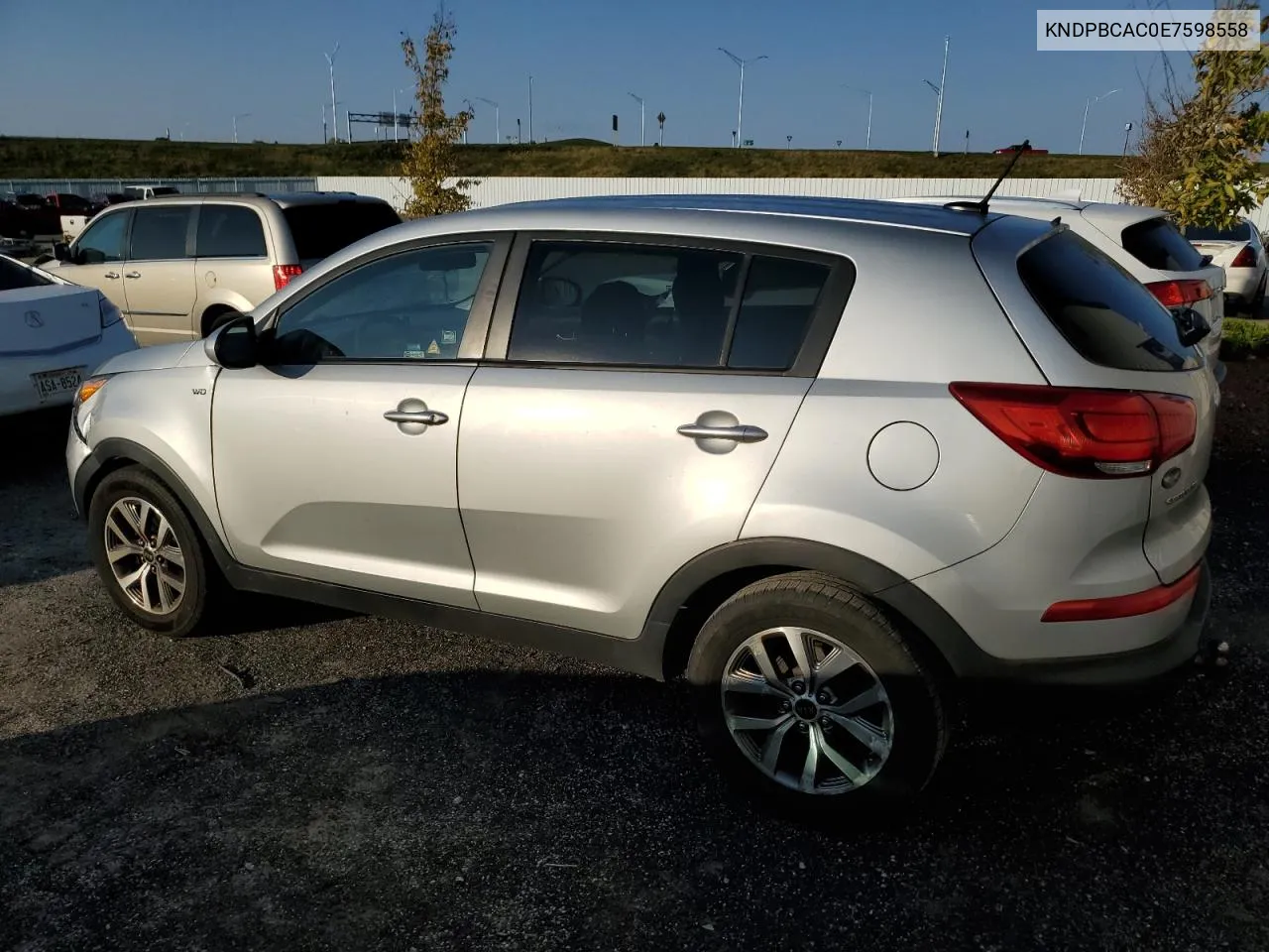 2014 Kia Sportage Lx VIN: KNDPBCAC0E7598558 Lot: 74719054