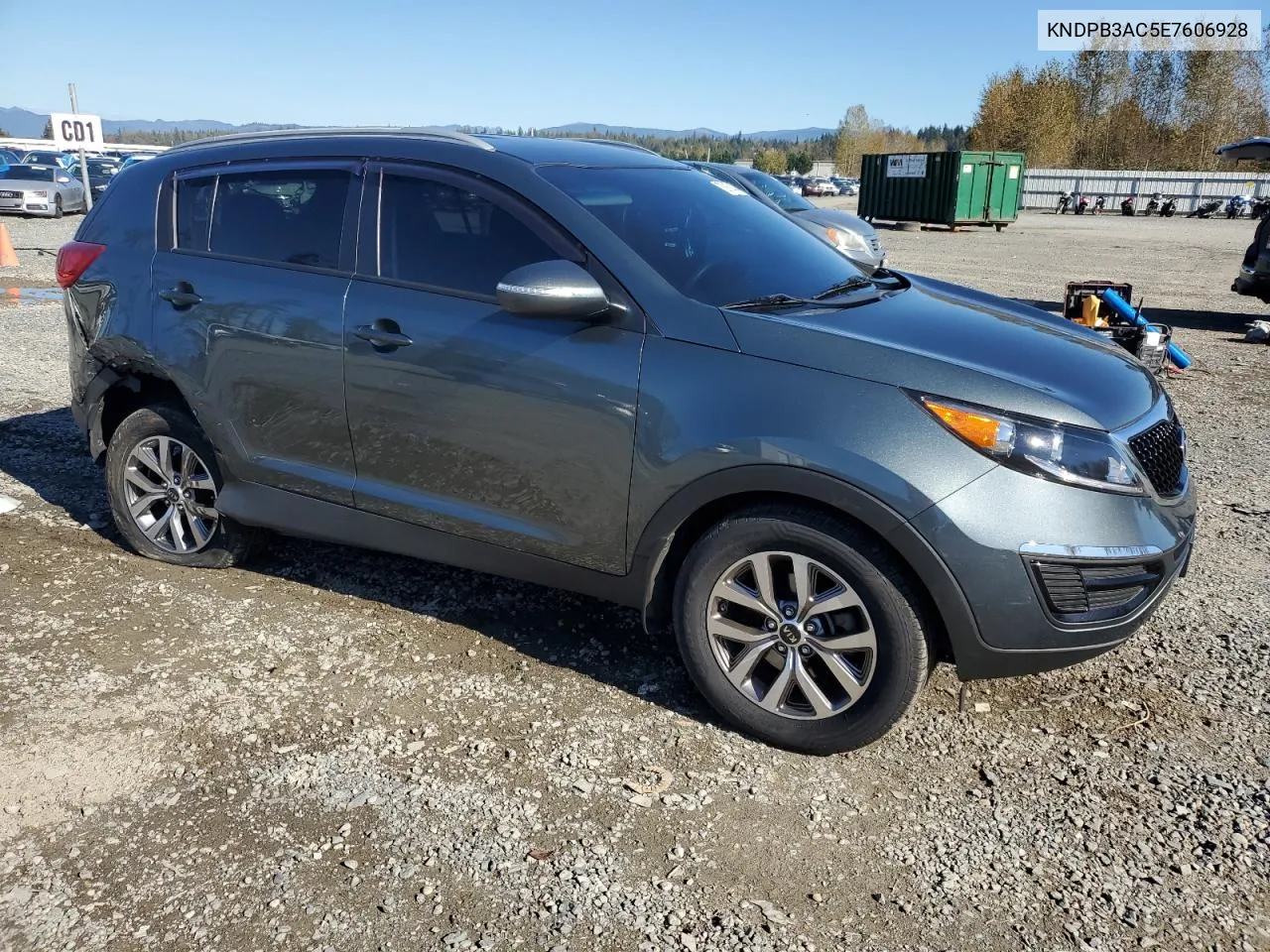 2014 Kia Sportage Base VIN: KNDPB3AC5E7606928 Lot: 75068454