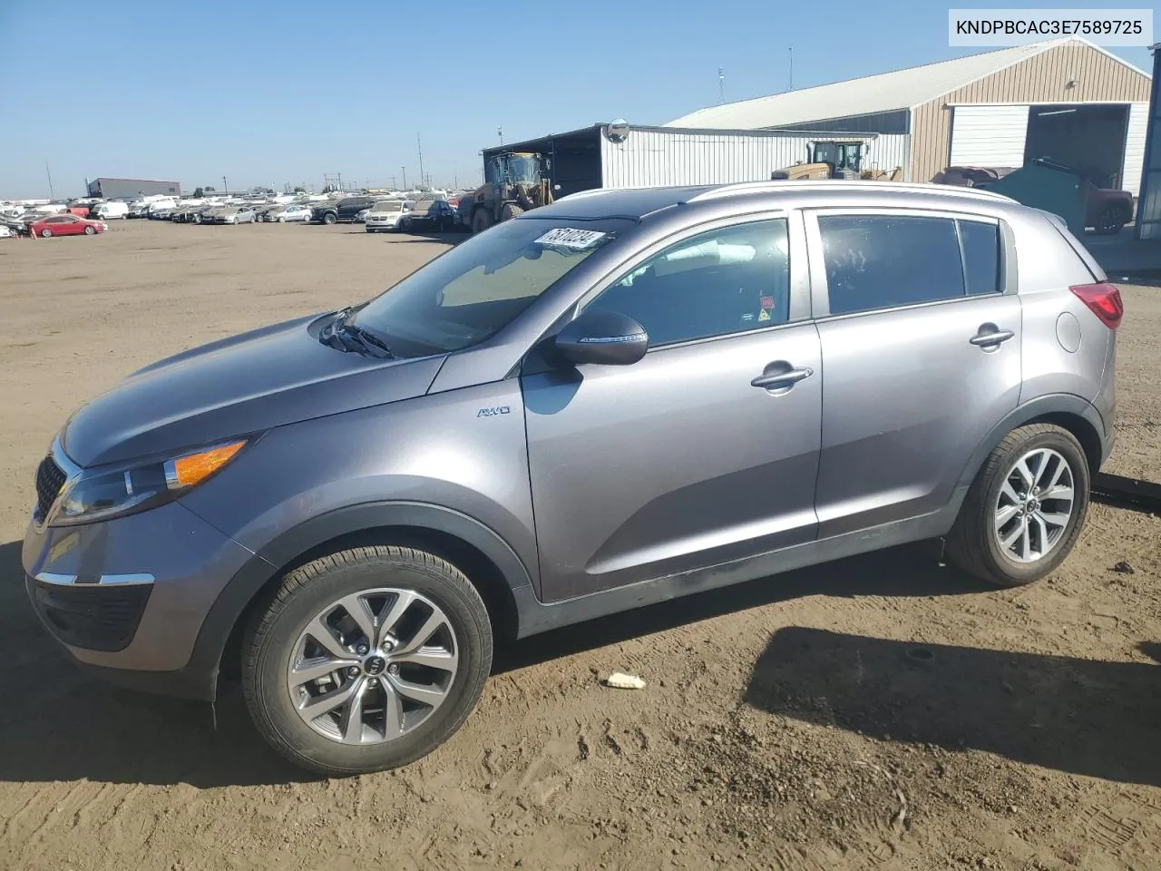 KNDPBCAC3E7589725 2014 Kia Sportage Lx