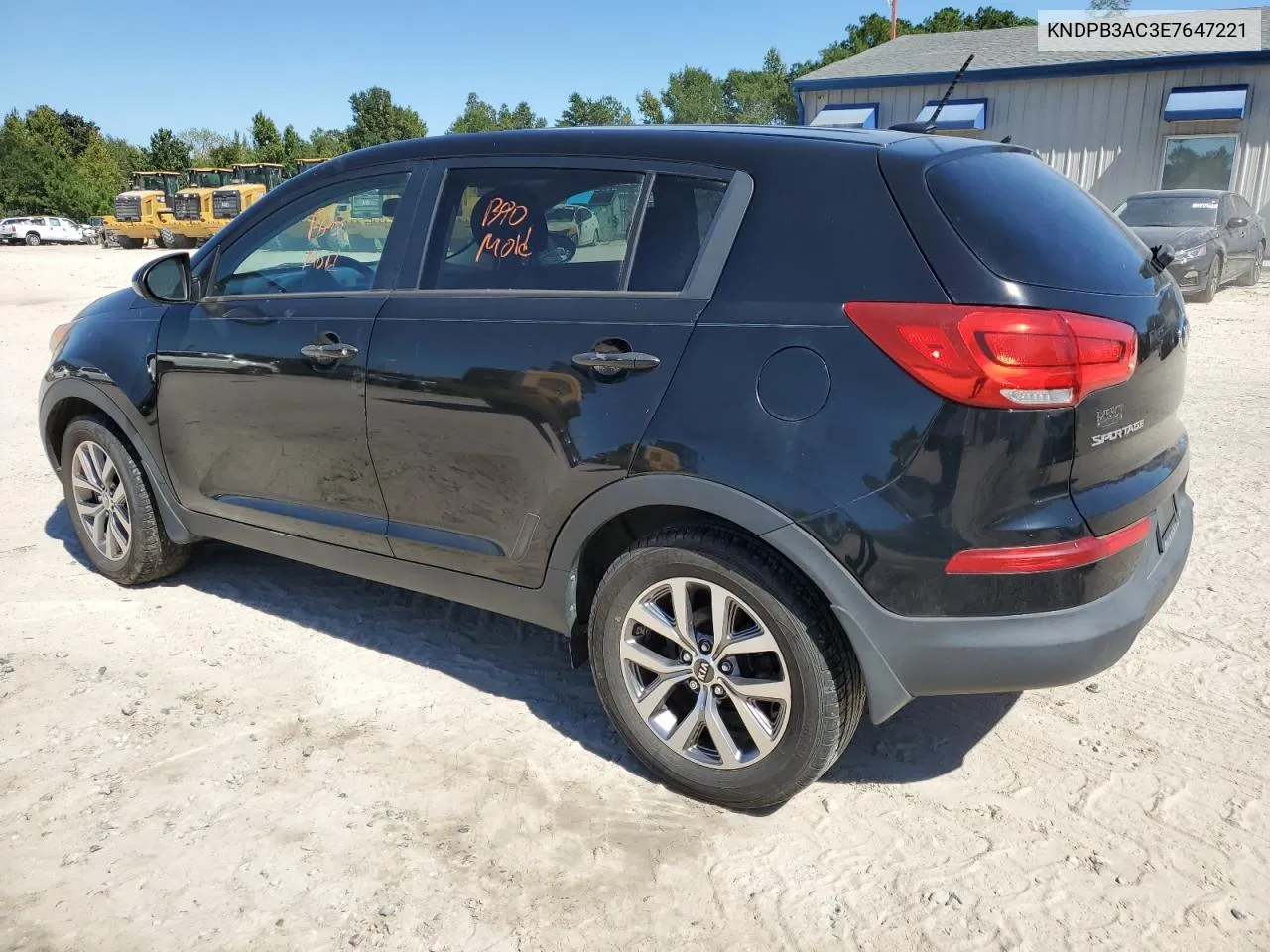 2014 Kia Sportage Base VIN: KNDPB3AC3E7647221 Lot: 75830174