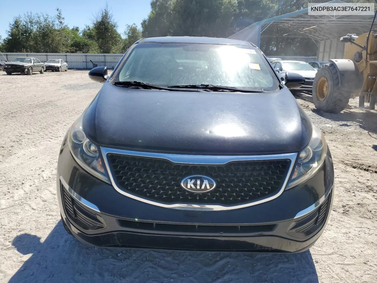 2014 Kia Sportage Base VIN: KNDPB3AC3E7647221 Lot: 75830174