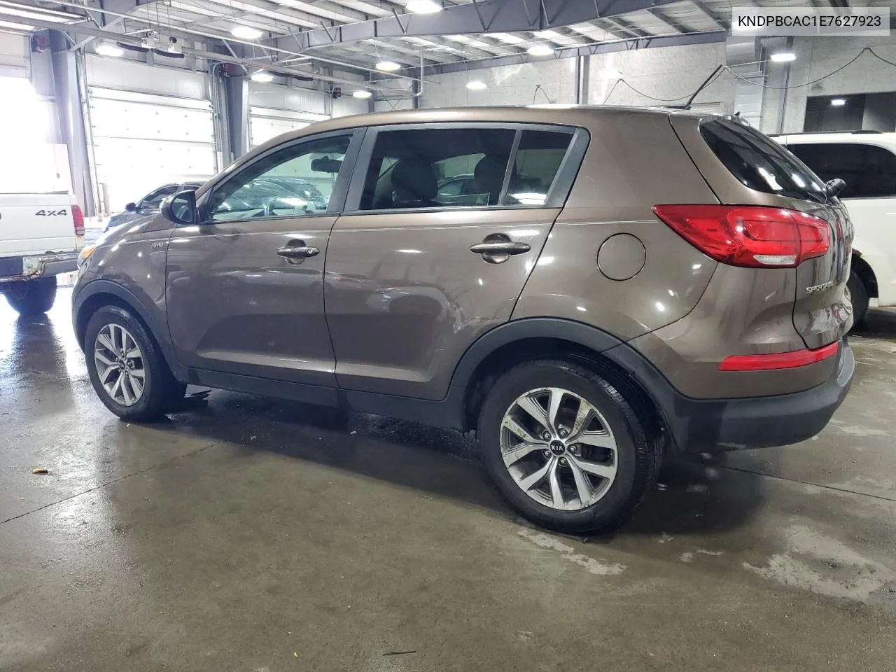 2014 Kia Sportage Lx VIN: KNDPBCAC1E7627923 Lot: 75925624