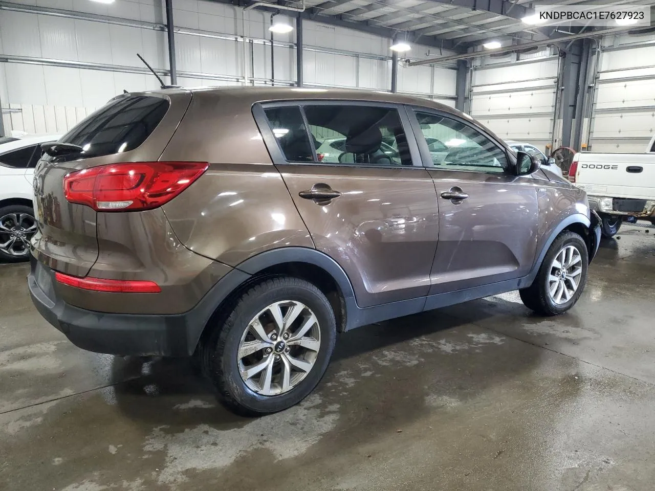 2014 Kia Sportage Lx VIN: KNDPBCAC1E7627923 Lot: 75925624