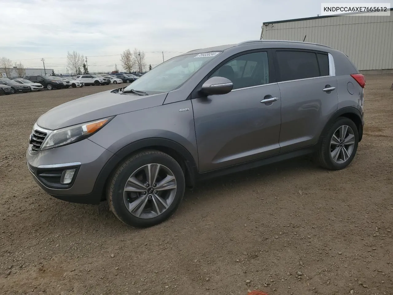 2014 Kia Sportage Sx VIN: KNDPCCA6XE7665612 Lot: 75933034