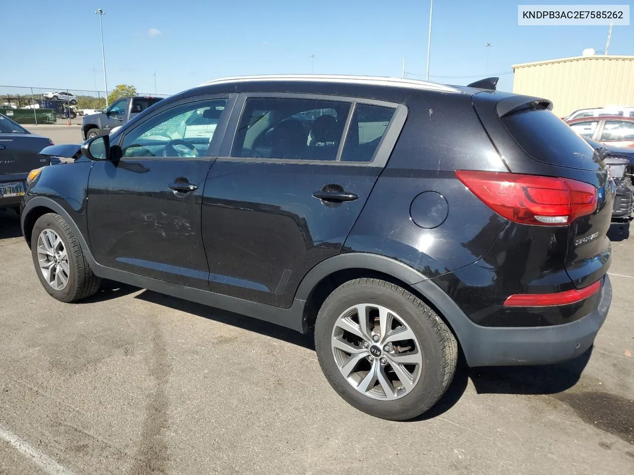 2014 Kia Sportage Base VIN: KNDPB3AC2E7585262 Lot: 76331164