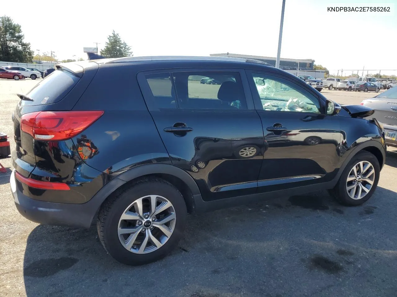 2014 Kia Sportage Base VIN: KNDPB3AC2E7585262 Lot: 76331164