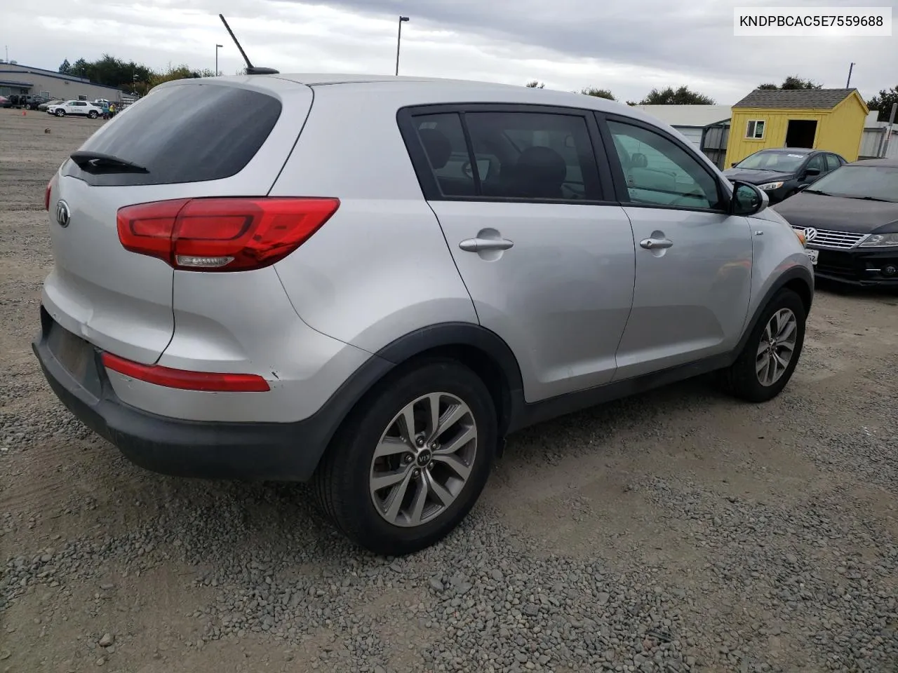 2014 Kia Sportage Lx VIN: KNDPBCAC5E7559688 Lot: 76357164