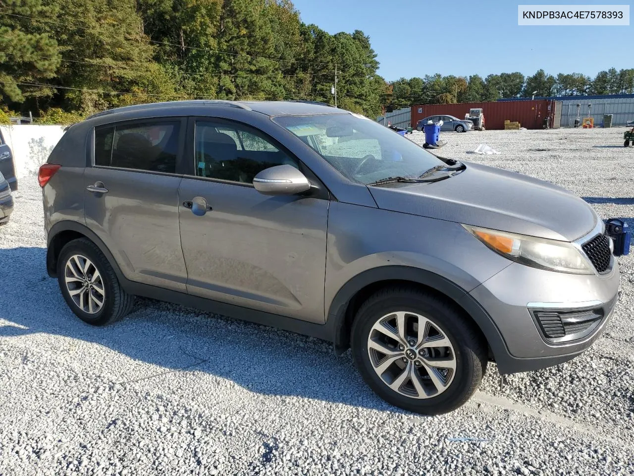 2014 Kia Sportage Base VIN: KNDPB3AC4E7578393 Lot: 77409314