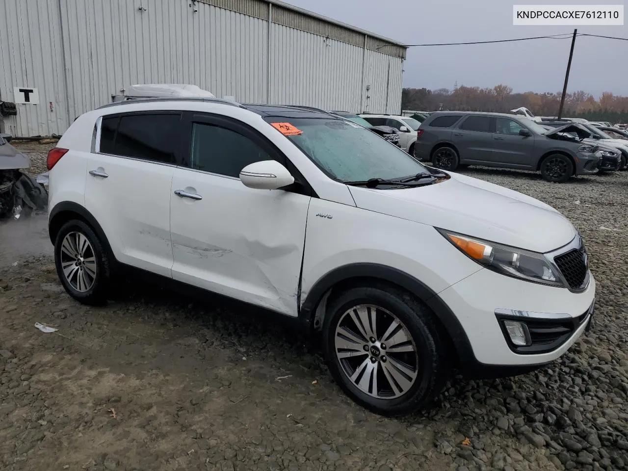 2014 Kia Sportage Ex VIN: KNDPCCACXE7612110 Lot: 77604834