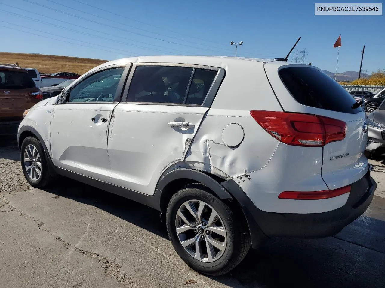 2014 Kia Sportage Lx VIN: KNDPBCAC2E7639546 Lot: 77782734