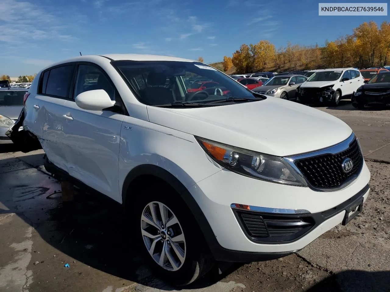 2014 Kia Sportage Lx VIN: KNDPBCAC2E7639546 Lot: 77782734