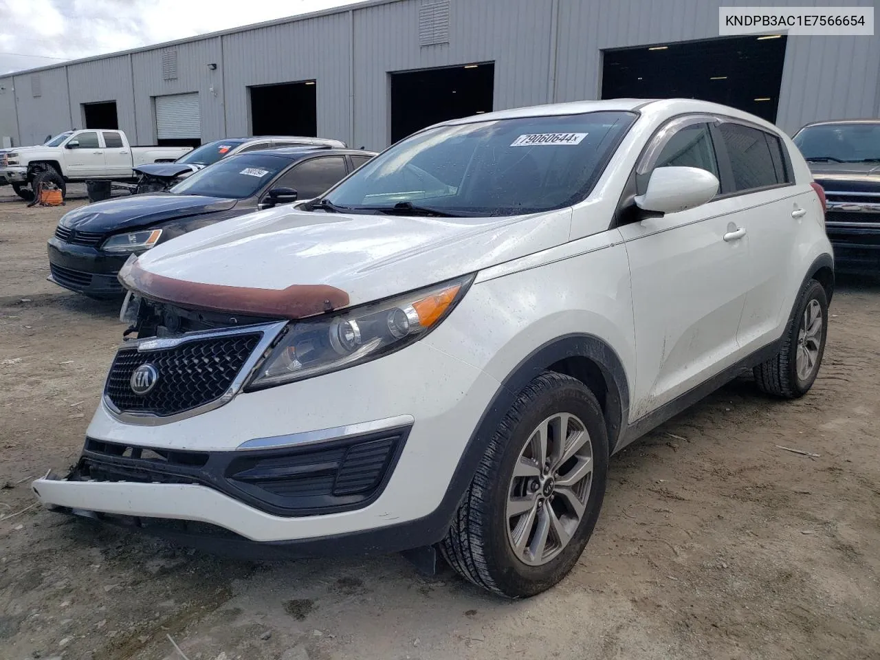 2014 Kia Sportage Base VIN: KNDPB3AC1E7566654 Lot: 79060644