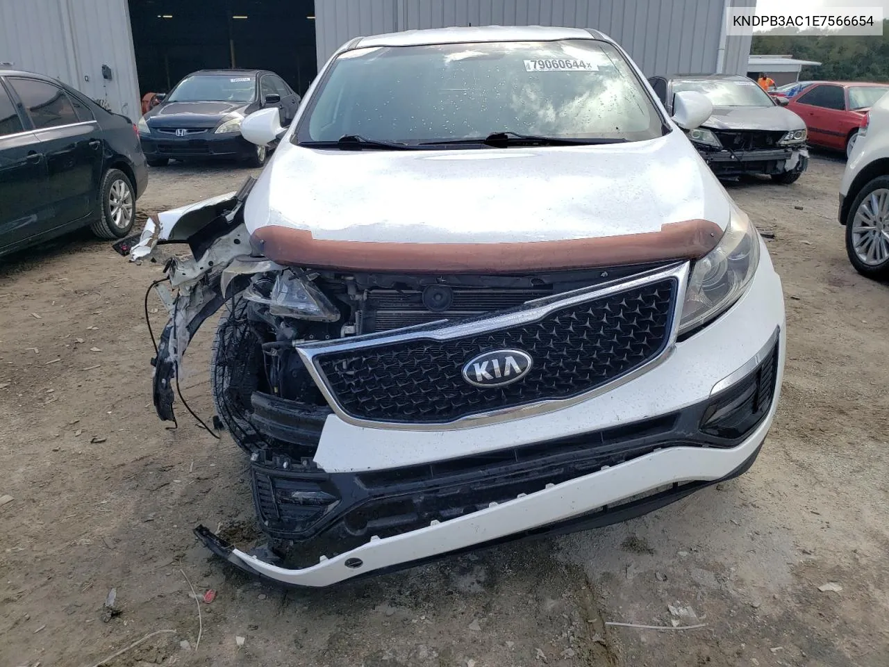 2014 Kia Sportage Base VIN: KNDPB3AC1E7566654 Lot: 79060644