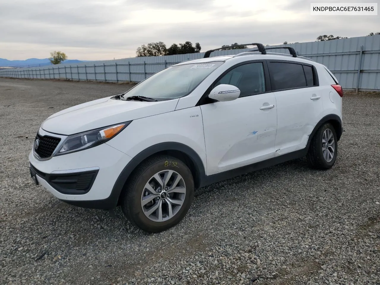 2014 Kia Sportage Lx VIN: KNDPBCAC6E7631465 Lot: 79337384