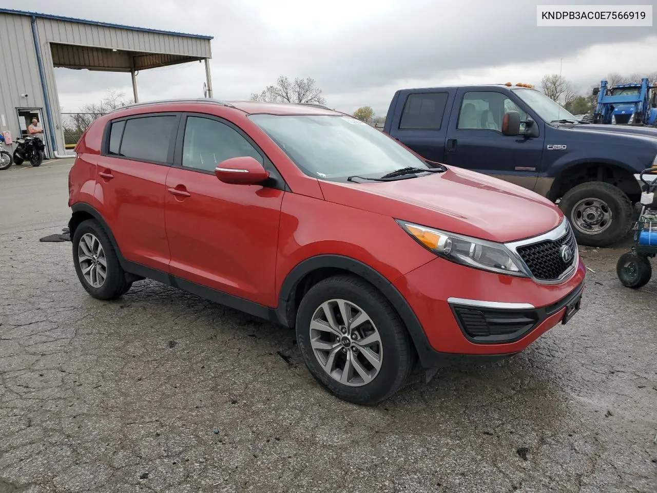 2014 Kia Sportage Base VIN: KNDPB3AC0E7566919 Lot: 80008844