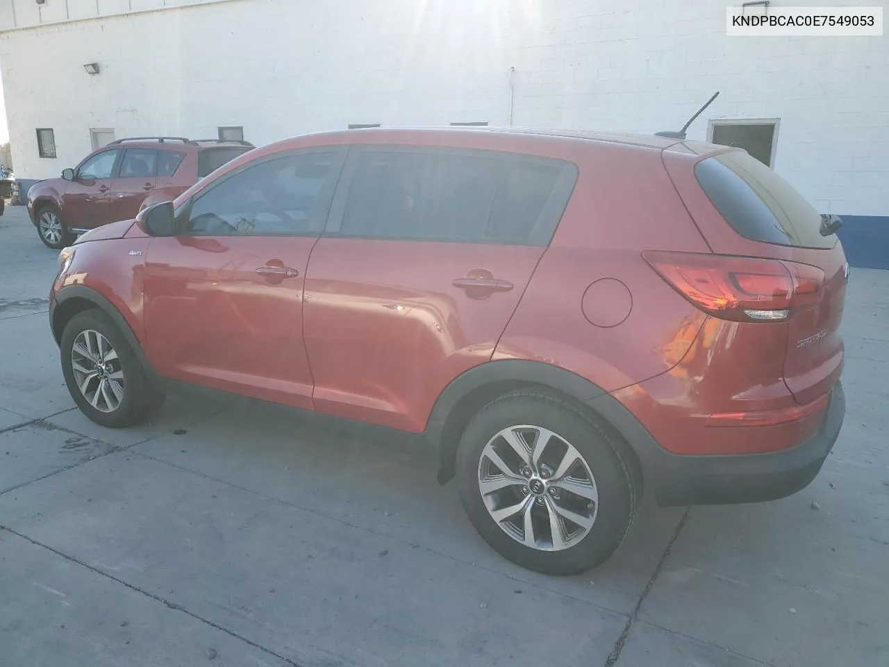 2014 Kia Sportage Lx VIN: KNDPBCAC0E7549053 Lot: 80067524