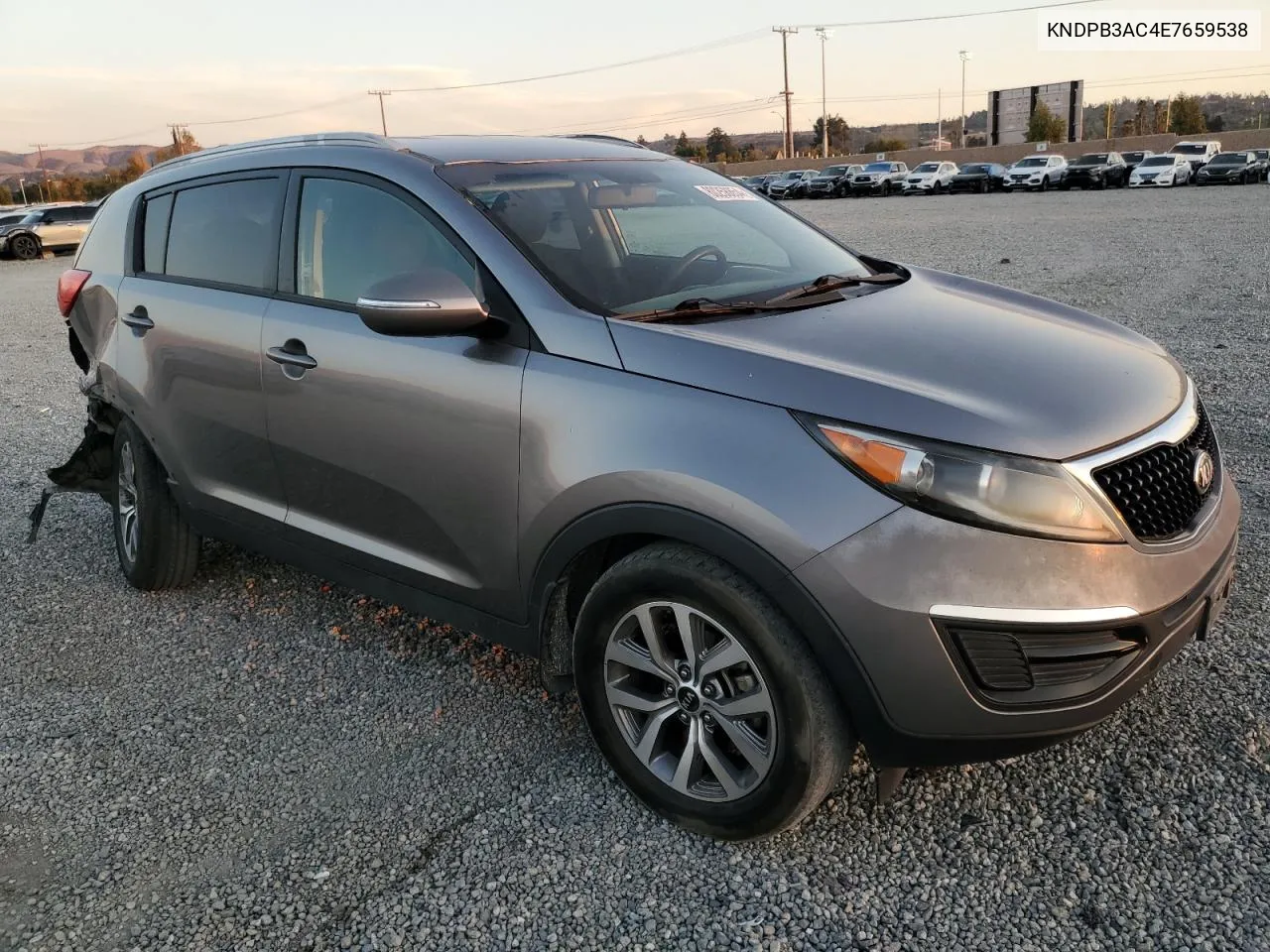 2014 Kia Sportage Base VIN: KNDPB3AC4E7659538 Lot: 80258854